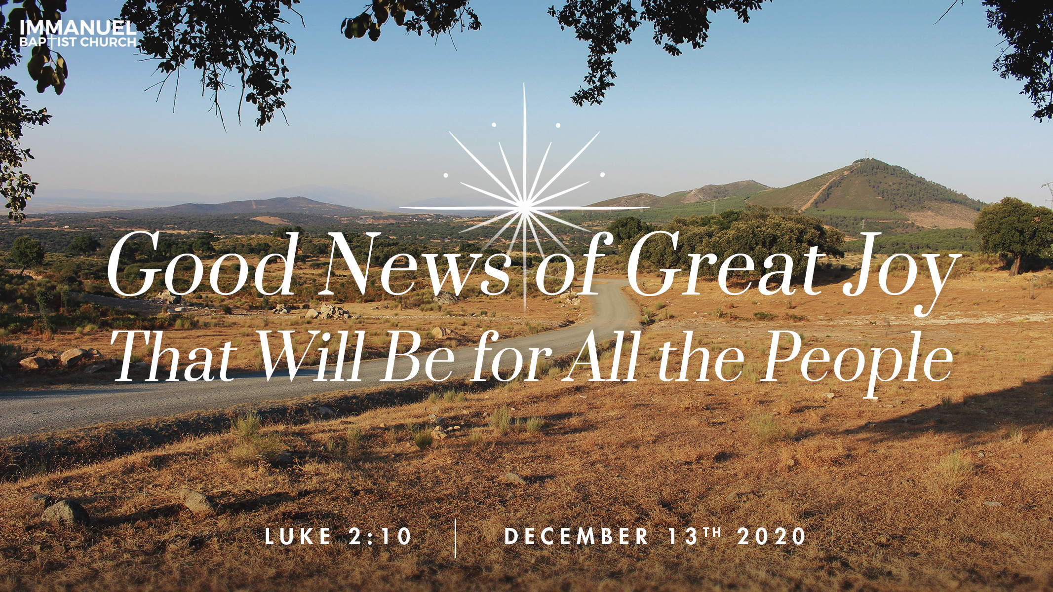 Good News of Great Joy