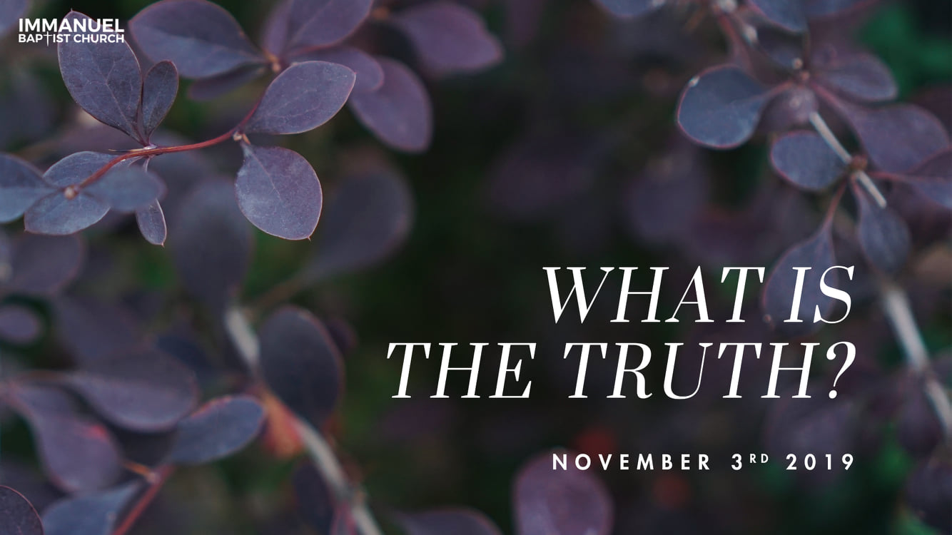 What Is Truth? Image
