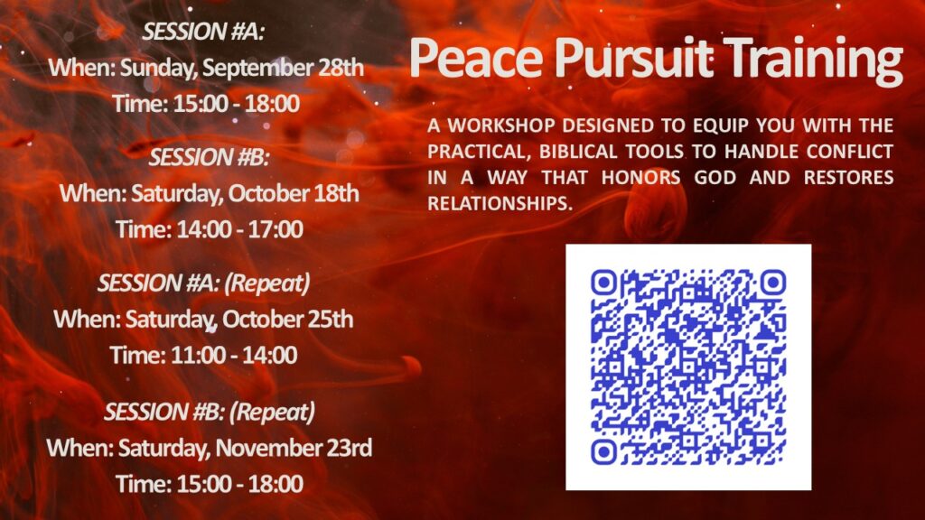 Peace Pursuit Training