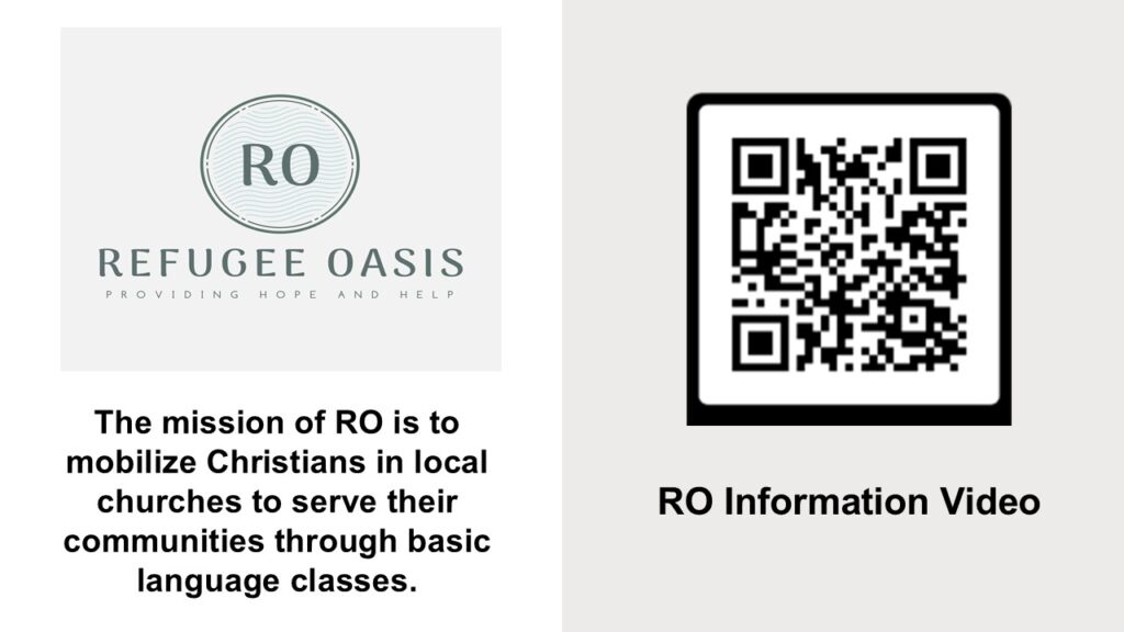 Refugee Oasis Information