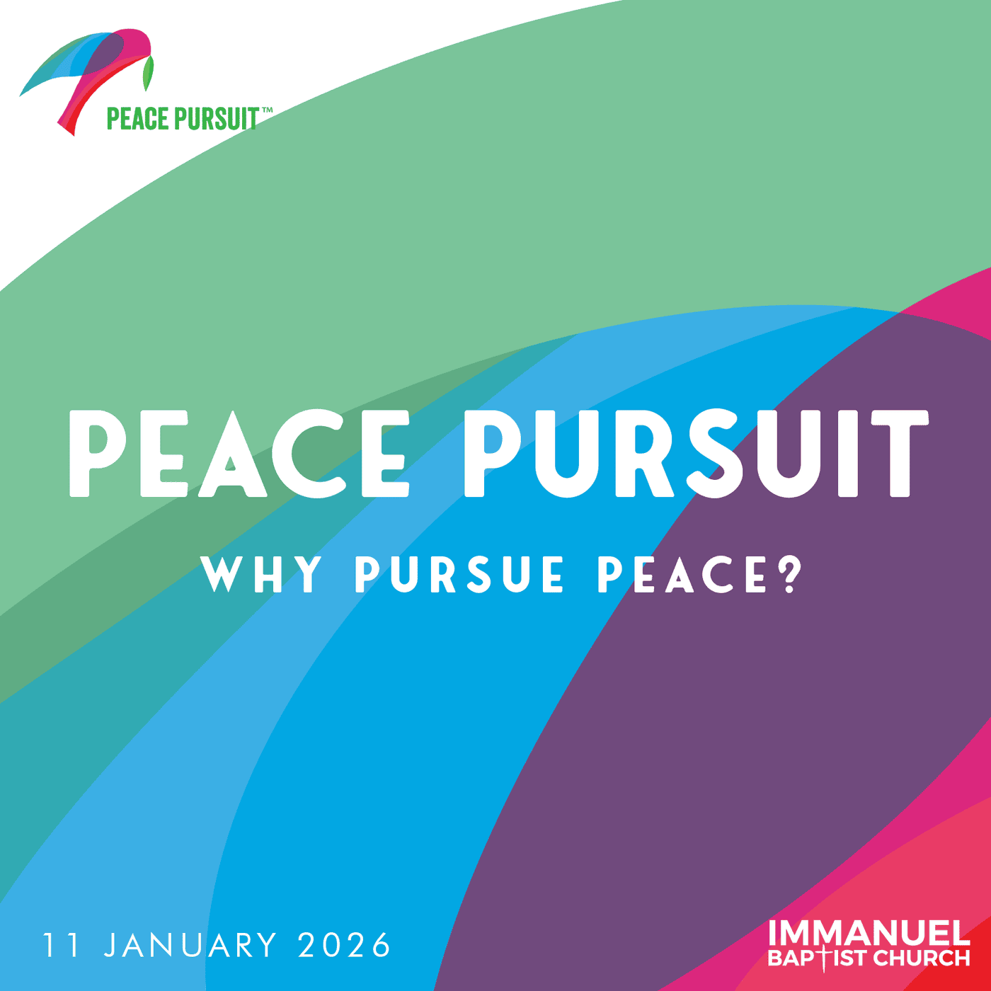 Peace Pursuit: Why Pursue Peace? - John 14:23-31 episode artwork